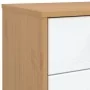 Mesita de noche OLDEN madera maciza de pino blanco y marrón von , Nachttische - Ref: Foro24-358587, Preis: 117,70 €, Rabatt: %