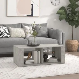 Mesa de centro madera contrachapada gris hormigón 100x50x36 cm by , Coffee table - Ref: Foro24-816524, Price: 58,78 €, Discou...