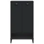 Mueble zapatero VIKEN madera de ingeniería negra by , Shoe racks and shoe organizers - Ref: Foro24-374924, Price: 144,81 €, D...
