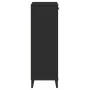 Mueble zapatero VIKEN madera de ingeniería negra by , Shoe racks and shoe organizers - Ref: Foro24-374924, Price: 144,81 €, D...