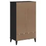 Mueble zapatero VIKEN madera de ingeniería negra by , Shoe racks and shoe organizers - Ref: Foro24-374924, Price: 144,81 €, D...