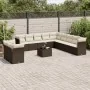 Set de sofás de jardín y cojines 12 pzas ratán sintético marrón by , Garden sets - Ref: Foro24-3249732, Price: 853,05 €, Disc...