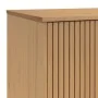 Aparador OLDEN madera maciza pino blanco y marrón 114x43x73,5cm de , Aparadores - Ref: Foro24-358608, Precio: 158,04 €, Descu...