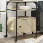 Soporte de impresora 3 niveles roble Sonoma 50x40x76 cm von , Drucker unterstützt - Ref: Foro24-842292, Preis: 77,43 €, Rabat...