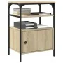 Soporte de impresora 3 niveles roble Sonoma 50x40x76 cm von , Drucker unterstützt - Ref: Foro24-842292, Preis: 77,43 €, Rabat...
