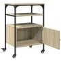 Soporte de impresora 3 niveles roble Sonoma 50x40x76 cm von , Drucker unterstützt - Ref: Foro24-842292, Preis: 77,43 €, Rabat...