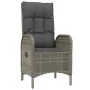 Set comedor jardín 7 pzas y cojines ratán sintético gris by , Garden sets - Ref: Foro24-3213527, Price: 1,00 €, Discount: %