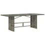 Set comedor jardín 7 pzas y cojines ratán sintético gris by , Garden sets - Ref: Foro24-3213527, Price: 1,00 €, Discount: %
