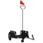 Remolque para bicicletas hierro y tela Oxford negro von , Fahrradanhänger - Ref: Foro24-94185, Preis: 79,24 €, Rabatt: %