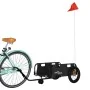 Remolque para bicicletas hierro y tela Oxford negro von , Fahrradanhänger - Ref: Foro24-94185, Preis: 79,24 €, Rabatt: %
