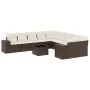 Set de sofás de jardín 11 pzas cojines ratán sintético marrón by , Garden sets - Ref: Foro24-3255460, Price: 685,51 €, Discou...