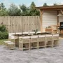 Set comedor de jardín con cojines 15 pzas ratán sintético beige by , Garden sets - Ref: Foro24-3211714, Price: 955,39 €, Disc...