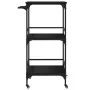 Carrito de cocina madera de ingeniería negro 60,5x50x105 cm von , Küchen- und Speisewagen - Ref: Foro24-842336, Preis: 78,46 ...