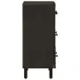 Armarios auxiliares 2 pzas madera maciza mango negro 60x33x75cm by , Sideboards - Ref: Foro24-3206283, Price: 294,93 €, Disco...