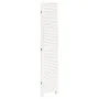Biombo separador de 4 paneles madera maciza Paulownia blanco von , Raumteiler - Ref: Foro24-358835, Preis: 120,78 €, Rabatt: %