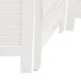 Biombo separador de 4 paneles madera maciza Paulownia blanco von , Raumteiler - Ref: Foro24-358835, Preis: 120,78 €, Rabatt: %