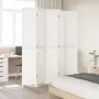 Biombo separador de 5 paneles madera maciza Paulownia blanco by , Room dividers - Ref: Foro24-358840, Price: 179,77 €, Discou...
