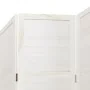 Biombo separador de 5 paneles madera maciza Paulownia blanco by , Room dividers - Ref: Foro24-358840, Price: 179,77 €, Discou...