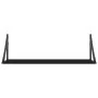 Estantes de pared 2 uds madera ingeniería negro 80x25x25,5 cm by , Shelves and shelves - Ref: Foro24-836338, Price: 44,17 €, ...