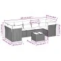 Set sofás de jardín 8 piezas y cojines ratán sintético marrón von , Gartensets - Ref: Foro24-3217293, Preis: 544,11 €, Rabatt: %