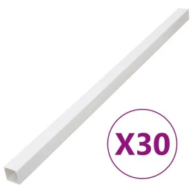 Canaletas para cables PVC 33x33 mm 30 m by , Cabling - Ref: Foro24-155931, Price: 43,00 €, Discount: %
