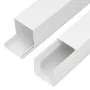 Canaletas para cables PVC 33x33 mm 30 m de , Cableado - Ref: Foro24-155931, Precio: 42,98 €, Descuento: %