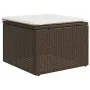 Set sofás de jardín 6 piezas y cojines ratán sintético marrón by , Modular outdoor sofas - Ref: Foro24-3222502, Price: 385,48...