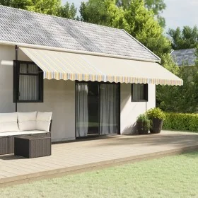 Tela de repuesto de toldo rayas de colores 6x3 m by , Awnings - Ref: Foro24-367732, Price: 82,87 €, Discount: %