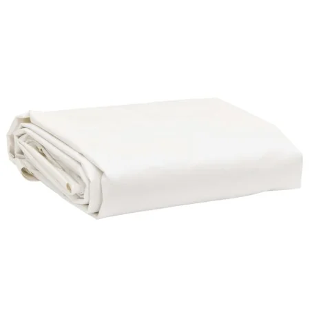 Lona blanca Ø 5 m 650 g/m² von , Wasserdichte Planen - Ref: Foro24-156234, Preis: 118,20 €, Rabatt: %
