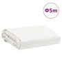 Lona blanca Ø 5 m 650 g/m² von , Wasserdichte Planen - Ref: Foro24-156234, Preis: 118,20 €, Rabatt: %
