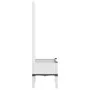 Jardinera con enrejado PP blanco 40x40x142 cm von , Töpfe und Pflanzgefäße - Ref: Foro24-367919, Preis: 57,09 €, Rabatt: %