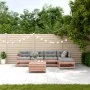 Juego de muebles jardín 6 pzas y cojines madera abeto Douglas de , Conjuntos de jardín - Ref: Foro24-3250930, Precio: 596,08 ...