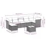 Set sofás de jardín 8 piezas y cojines ratán sintético marrón by , Garden sets - Ref: Foro24-3217983, Price: 499,19 €, Discou...