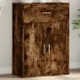 Aparador madera de ingeniería roble ahumado 60x30x84 cm de , Aparadores - Ref: Foro24-840496, Precio: 68,82 €, Descuento: %
