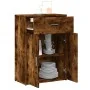 Aparador madera de ingeniería roble ahumado 60x30x84 cm de , Aparadores - Ref: Foro24-840496, Precio: 68,82 €, Descuento: %
