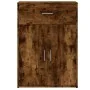 Aparador madera de ingeniería roble ahumado 60x30x84 cm de , Aparadores - Ref: Foro24-840496, Precio: 68,82 €, Descuento: %