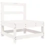 Juego de sofás de jardín 5 piezas madera maciza de pino blanco by , Garden sets - Ref: Foro24-3250489, Price: 377,67 €, Disco...