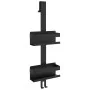 Estante colgante de ducha acero inox cepillado 304 negro mate by , Shelves - Ref: Foro24-4004904, Price: 38,50 €, Discount: %