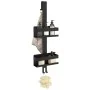 Estante colgante de ducha acero inox cepillado 304 negro mate by , Shelves - Ref: Foro24-4004904, Price: 38,50 €, Discount: %