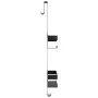 Estante colgante de ducha acero inox cepillado 304 negro mate by , Shelves - Ref: Foro24-4004904, Price: 38,50 €, Discount: %