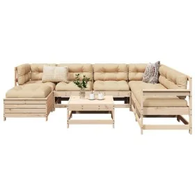Set of garden sofas 8 pcs solid pine wood by , Garden sets - Ref: Foro24-3250572, Price: 455,30 €, Discount: %