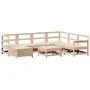 Set of garden sofas 8 pcs solid pine wood by , Garden sets - Ref: Foro24-3250572, Price: 454,91 €, Discount: %