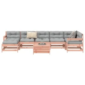 Juego de sofás de jardín 8 pzas madera maciza de abeto Douglas by , Garden sets - Ref: Foro24-3250634, Price: 451,44 €, Disco...