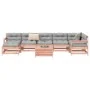 Juego de sofás de jardín 8 pzas madera maciza de abeto Douglas by , Garden sets - Ref: Foro24-3250634, Price: 451,44 €, Disco...