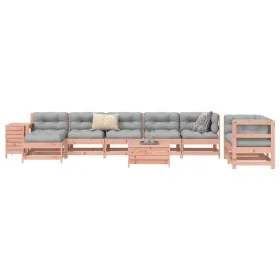 Juego de sofás de jardín 10 pzas madera maciza de abeto Douglas by , Garden sets - Ref: Foro24-3250662, Price: 602,11 €, Disc...