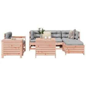 Set mit 7 Gartensofas aus massiver Tanne Douglasie von , Gartensets - Ref: Foro24-3250530, Preis: 473,75 €, Rabatt: %