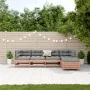 Juego de muebles jardín 5 pzas y cojines madera abeto Douglas von , Gartensets - Ref: Foro24-3250842, Preis: 564,57 €, Rabatt: %