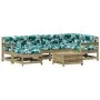 Juego de muebles jardín 7 pzas y cojines madera pino impregnada by , Garden sets - Ref: Foro24-3250939, Price: 662,72 €, Disc...