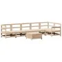 Juego de sofás de jardín 7 piezas madera maciza de pino by , Garden sets - Ref: Foro24-3250880, Price: 397,17 €, Discount: %