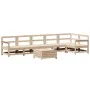 Juego de sofás de jardín 7 piezas madera maciza de pino von , Gartensets - Ref: Foro24-3250896, Preis: 383,12 €, Rabatt: %